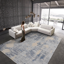 Berg Turkey imported Nordic light luxury modern minimalist style Blue villa living room large carpet thickened premium carpet