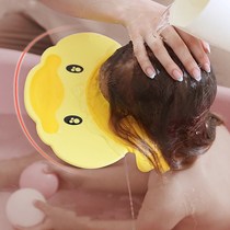 Shampoo hat boy ear protection adjustment shampoo hat baby shower cap children kindergarten adjustable water-proof silicone