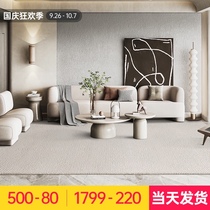 New Zealand imported wool carpet living room minimalist tea table carpet Waggy silt wind dirty bedroom mat easy to clean custom