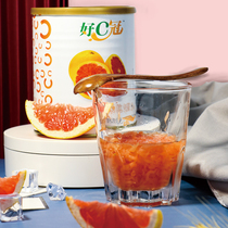 Red Grapefruit pulp jam granules 850g good Crown West grapefruit Grapefruit recipe full cup red pomelo 60% fruit grains