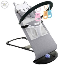 Coaxed baby artifact with baby coaxing sleeping baby cradle baby rocking chair 0-12 months soothing lazy free hands automatic