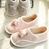 Sitting Moon Shoes Postnatal Spring Autumn Items Bag Heel Gush 345 Month Pregnant Woman Slippers Autumn Winter Summer Thin