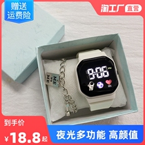Astronaut watch womens student junior high school student boy girl inshigh value childrens waterproof electronic watch