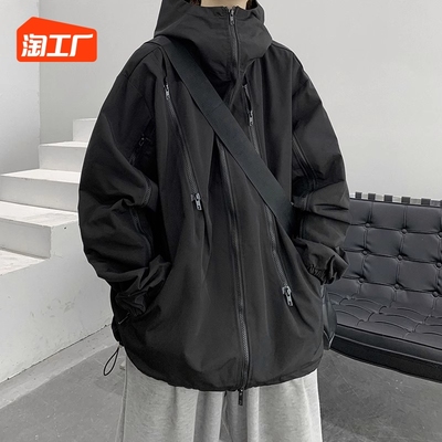 taobao agent Jacket outside climbing, American style, autumn