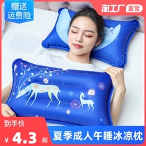 Summer ice pillow ice cushion ice pillow adult nap filling pillow childrens water pillow cooling ice cooling pillow ice crystal water bag