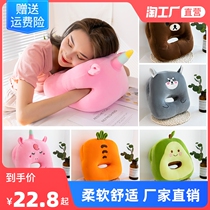 Afternoon Nap Sleeper sleeping pillow Elementary school Childrens afternoon off table Childrens pillow for lunch break with a pillow to sleep and hold a pillow groveling pillow