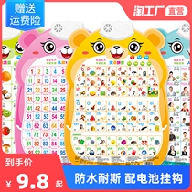 Baby Early Education Enlightenment Sound Wall Charts Infant Early Education Pinyin Point Reading Vocal Literacy Pinyin Alphabet Wall Sticker