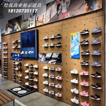 Shoe store shoe rack display rack Adi Nike container wall live broadcast shoe rack commercial sports shoe cabinet shelf shoe holder