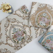 Non-slip chenille sofa fabric jacquard fabric European combination sofa cushion towel pillow case luxury fabric bay window