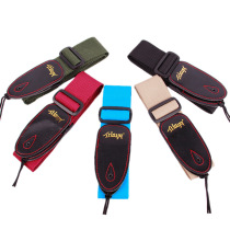 Guitar strap Folk guitar electric guitar bass strap guitar shoulder strap cotton material widened thickened