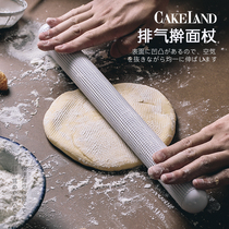 Rolling pin Japan imported cakeland exhaust floating point rolling noodle artifact dumpling bread baking light rolling stick