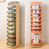 Shoe rack Japan imported home door shoe finishing rack storage rack indoor multi-layer shoe rack plastic shoe cabinet
