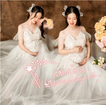 802 God girl fresh pregnant photo belly mommy dress rental photo studio photo fairy pregnant woman Photo Skirt