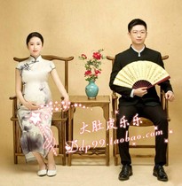 286 rental photo studio pregnant woman Photo costume pregnant photo Big Belly Photo Photo Photo Photo clothes couple ancient style cheongsam dress