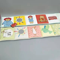 Full RMB58  infant bifacial cloth picture book cloth book washable little rabbit Paddin bear baby bed circumference