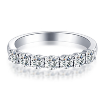 18K gold platinum diamond ring row Diamond Diamond ring custom platinum rose gold tail ring ring ring wedding ring fashion