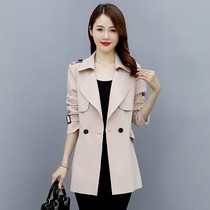 Windcoat Jacket Lady Spring Autumn 2022 New Superior Sense Foreign Air Weight Reduction Brands Little Subspring Clothing Short big clothes