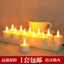 Charging candle light SPA Club Hotel bar KTV entertainment for Buddha wedding romantic flirting birthday proposal candle