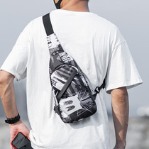 Chest Bag Men Skew Satchel Boomer Single Shoulder Bag Sports Outdoor Mens Bag Small Satchel Bag Sports Casual Little Backpack Man