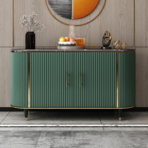 Hong Kong-style post-modern simple custom porch sideboard marble light luxury bedroom TV cabinet restaurant Tea Table