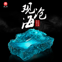 Ashtrays Light and luxurious glass swinging pieces Home Living room Creative personality Trend Office of the Eurostyle Big Smoke cylinders Fashion