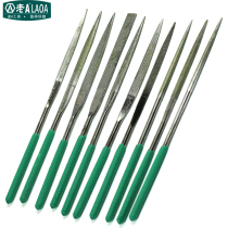 Old a steel stone file Diamond file flat file 3 4 5mm file set 120 mesh