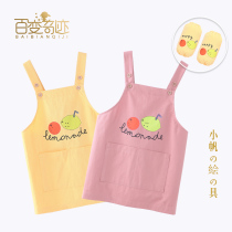 Change miracle childrens painting apron to send sleeves for boys and girls waterproof shirt baby anti-dirt calligraphy cover