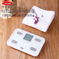 Likuai Japan Imported Intelligent Body Scale Health Scale White Small Colorful Weight Change Reminds Weight Scale