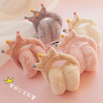 k winter childrens earmuffs warm Korean version of cute children girls girls plus velvet thickened ears cover ears cover ears warm ears