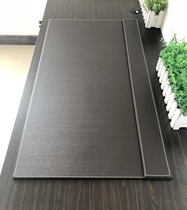 Lock edge boss desk office table mat business temperament lengthened anti-dirty leather mat study leather leather desktop simple simple