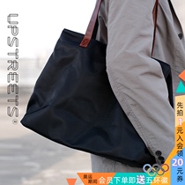 UPSTREETS UK 2021 design new Oxford cloth bag tote bag male ins tide men large capacity portable