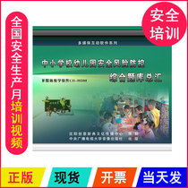 2022 Security Month Small and Medium-sized Schools Kindergarten Safety Risk Prevention and Control Integrated Topic Store General Huihui 1CD-ROM