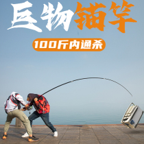 New anchor rod anchor super hard ultra-light explosive force far cast visible fishing rod bare Rod Special set set of eroded bone anchor