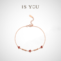 Bracelet girl 2021 New 18K rose gold couple bracelet female jewelry handwear summer birthday gift