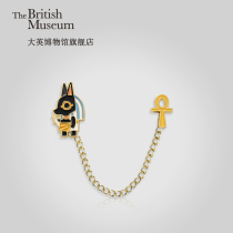British Museum official Egyptian cute God Collar buckle brooch dual-purpose gift for girlfriend creative birthday gift