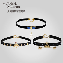 British Museum official punk collar bee Majoricha scarab collar creative gift for girlfriend