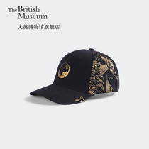 Great British Museum Gaia Anderson cat black gold version duck tongue cap baseball cap Creative Tide Cool Sending Birthday Presents