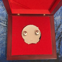 Wooden Box Collection Nostalgia Retired Military Service Commemorative Badge Gift Box