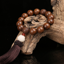 Peach Wood Car Pendant On-board Gear Pearl In-car Ornament Stalls to Shook the Buddha Everest to the High-end Safe and Swaying Pieces