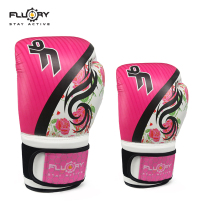 FLUORY FIRE BASE FREE FIGHT BOXING GLOVES Adult children Sanda TRAINING Muay Thai FIGHTING PROFESSIONAL boxing gloves Female