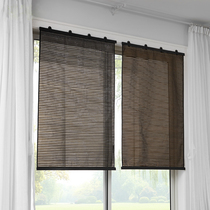 Sunshade curtain sunscreen window roller curtain kitchen sun room balcony non-perforated heat insulation curtain