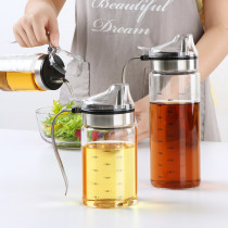 Yousiju kitchen large-capacity glass oil pot oil pouring oil oil anti-leakage oil tank oil bottle household soy sauce vinegar seasoning bottle