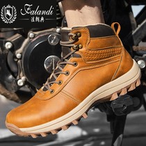 Motorcycle riding shoes Mens Four Seasons anti-drop anti-skid anti-collision breathable off-road boots racing shoes Knight locomotive 1103y