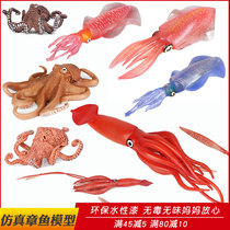 Simulation Marine Marine Submarine Squid Toy Octopus Animal Jellyfish Jellyfish Model Boy Birthday Gift