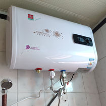 Double liner electric water heater electric household water storage type instant heating small flat barrel constant temperature bath 40L 60L50 80
