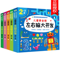 Childrens golden period left and right brain intelligence development 2-3-4-5-6-7 years old logical thinking training puzzle game