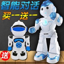 Intelligent Walking Dialogue Robot Toys Children Singing and Dancing Early Education Educational Remote Control Dialogue Male Girls