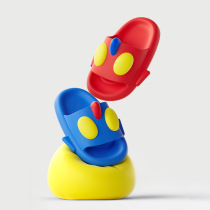 Childrens cartoon Ultraman slippers summer baby sandals and slippers swimming non-slip shoes kindergarten childrens beach shoes