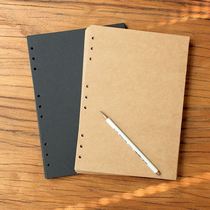 A5 black cardboard 6 holes A6 cow cardboard B5 White cardboard 9 holes A4 perforated 350g4 holes thickened 20 sheets a set