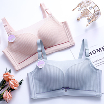No-scratch bra bra bra no steel ring anti-light underwear womens small breasts gather adjustment lace breast wrap summer
